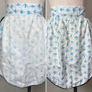 Vintage Reversible Half Apron